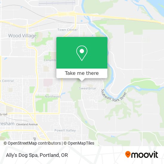Mapa de Ally's Dog Spa