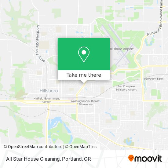 All Star House Cleaning map