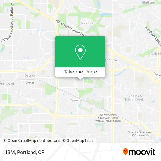 IBM map