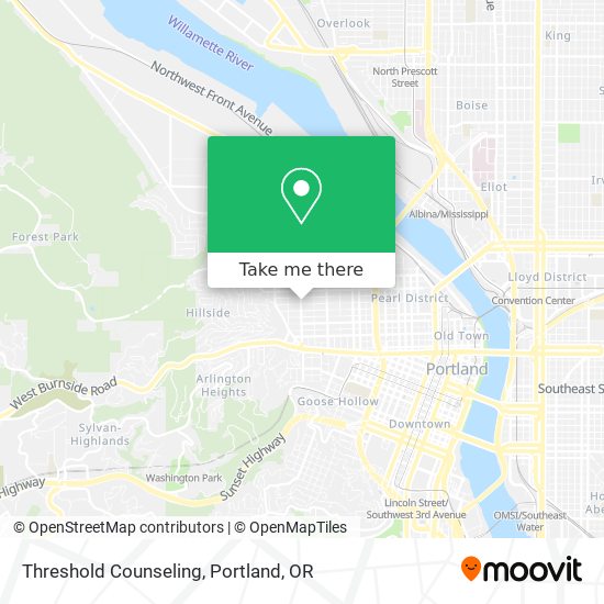 Threshold Counseling map