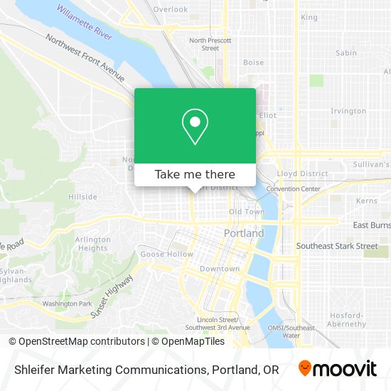 Shleifer Marketing Communications map