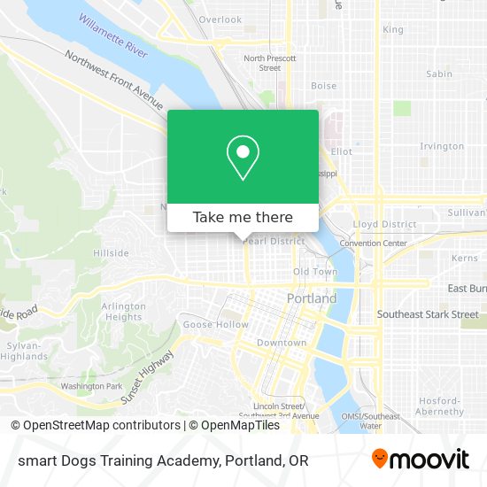 Mapa de smart Dogs Training Academy