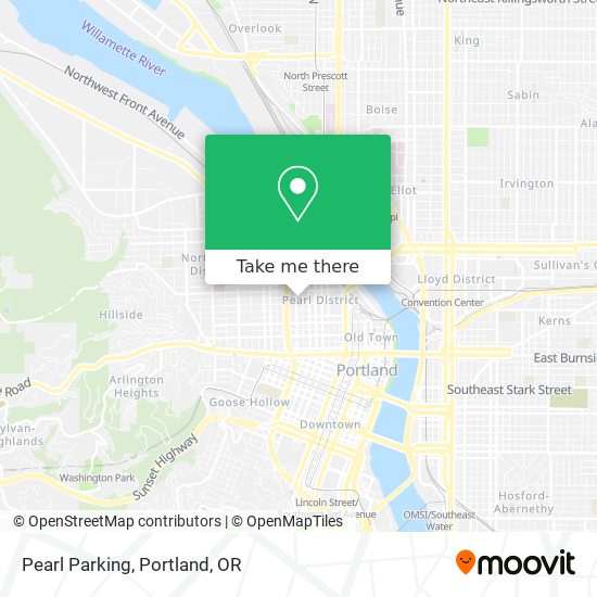 Pearl Parking map