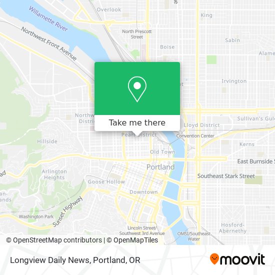 Longview Daily News map