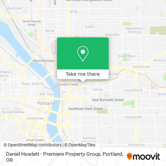 Daniel Howlett - Premiere Property Group map