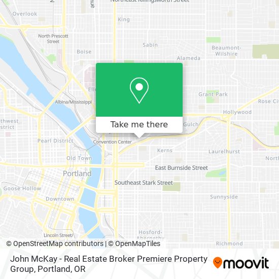 John McKay - Real Estate Broker Premiere Property Group map