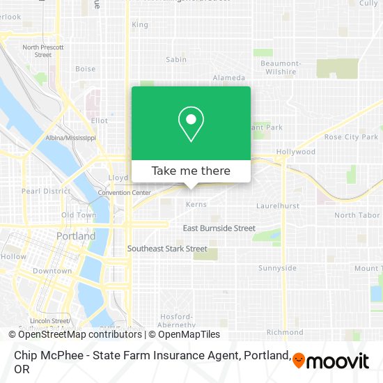 Chip McPhee - State Farm Insurance Agent map