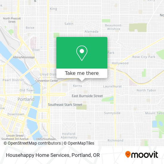 Househappy Home Services map