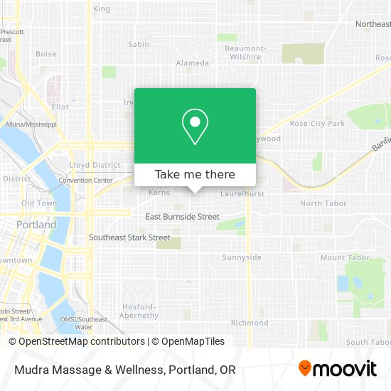 Mudra Massage & Wellness map