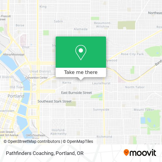 Pathfinders Coaching map