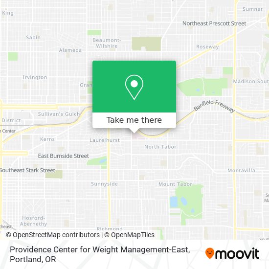 Providence Center for Weight Management-East map