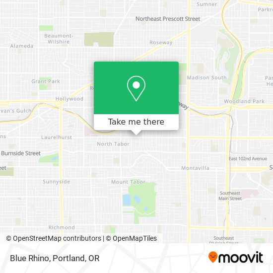 Mapa de Blue Rhino