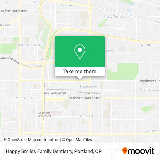 Mapa de Happy Smiles Family Dentistry
