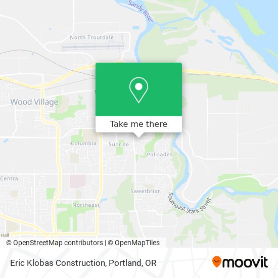 Mapa de Eric Klobas Construction