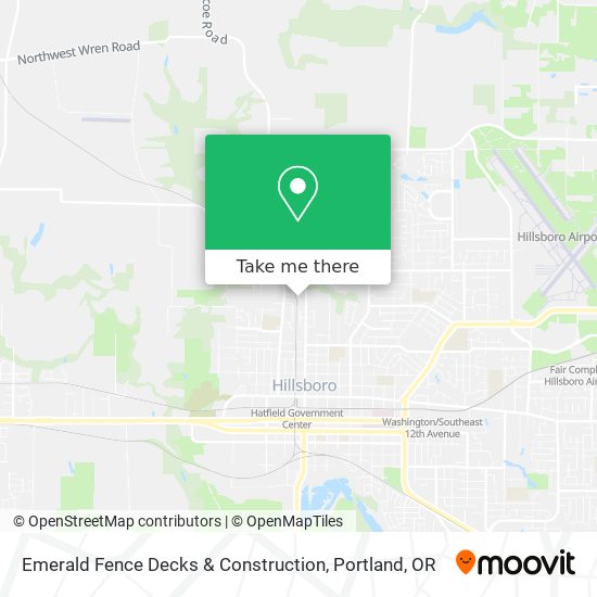 Mapa de Emerald Fence Decks & Construction