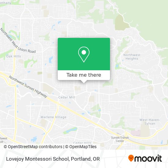 Lovejoy Montessori School map