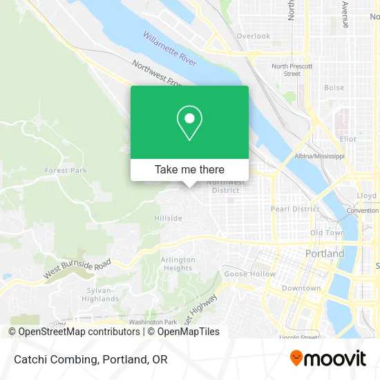 Catchi Combing map