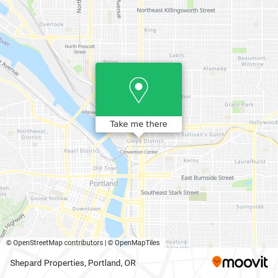 Shepard Properties map