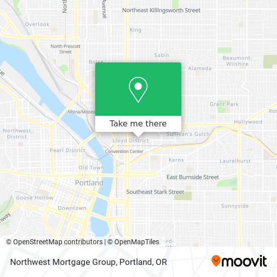 Northwest Mortgage Group map