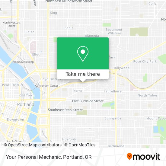 Mapa de Your Personal Mechanic