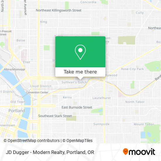 Mapa de JD Dugger - Modern Realty