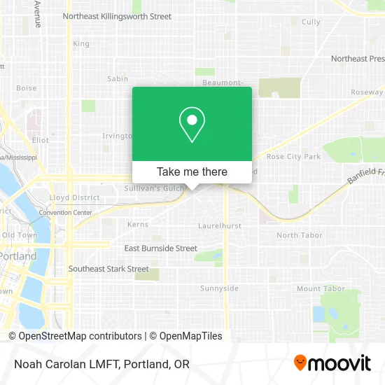 Noah Carolan LMFT map