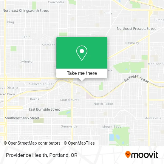 Providence Health map