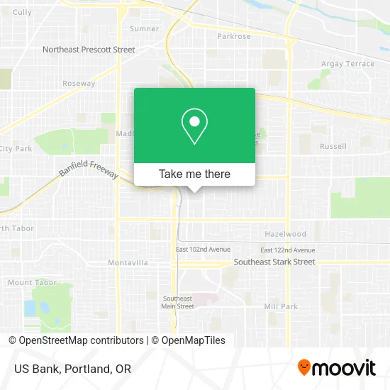Mapa de US Bank
