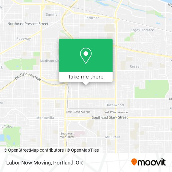 Mapa de Labor Now Moving