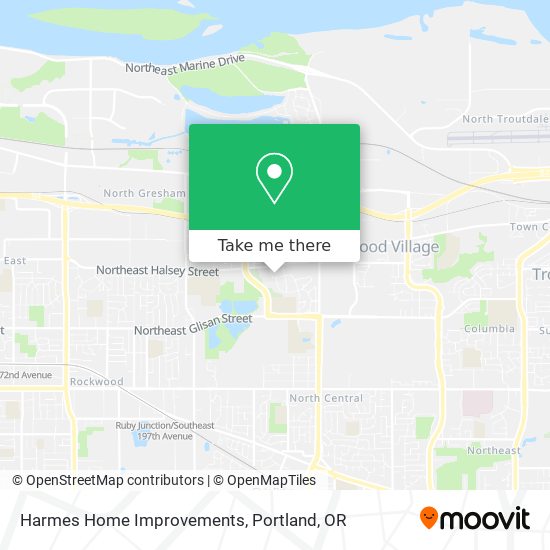Harmes Home Improvements map