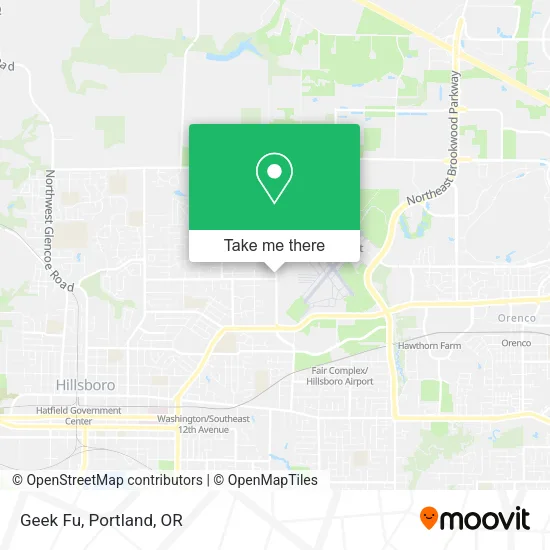 Geek Fu map
