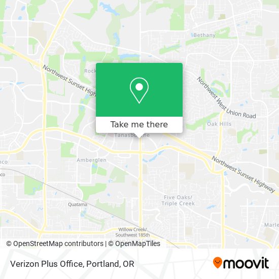 Verizon Plus Office map