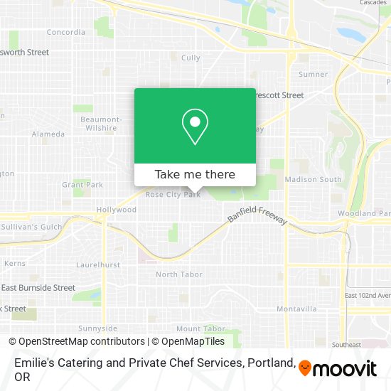 Emilie's Catering and Private Chef Services map