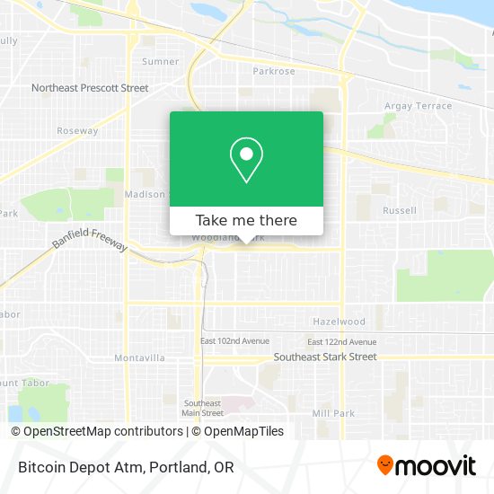 Mapa de Bitcoin Depot Atm