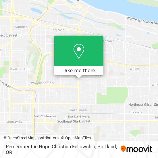 Mapa de Remember the Hope Christian Fellowship