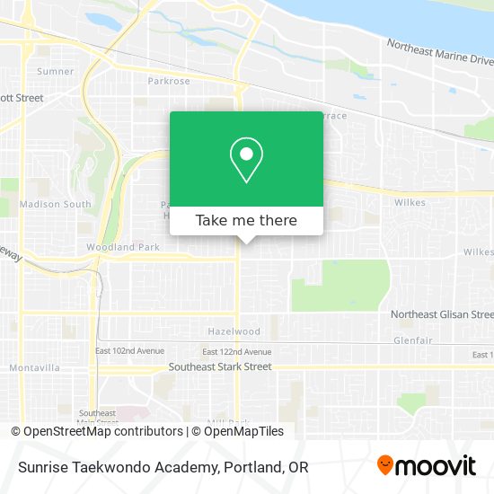 Sunrise Taekwondo Academy map