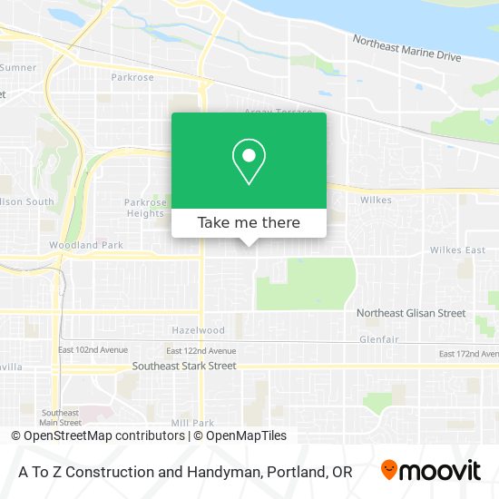 A To Z Construction and Handyman map