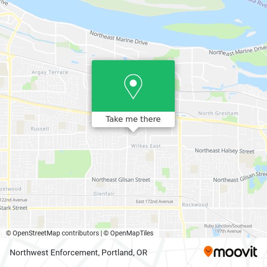 Northwest Enforcement map