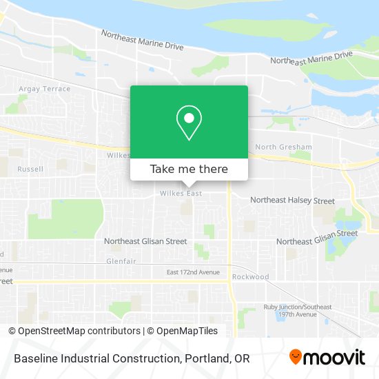 Baseline Industrial Construction map