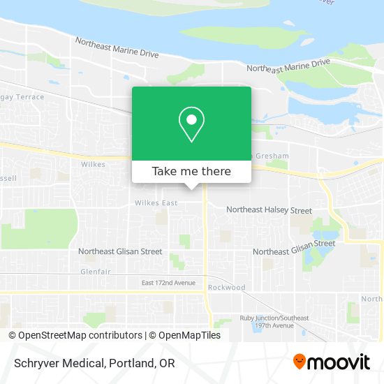 Schryver Medical map