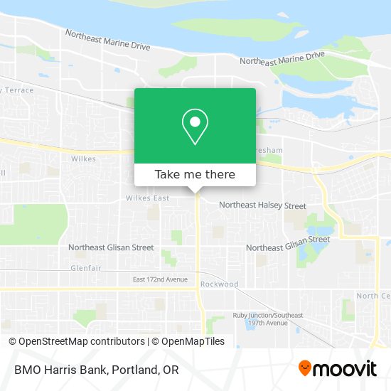 BMO Harris Bank map