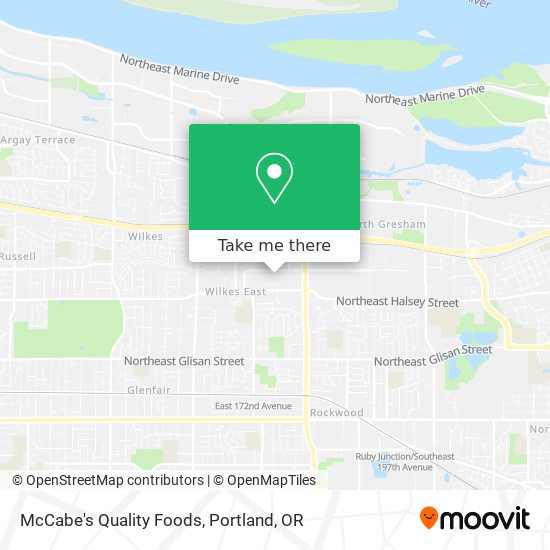 McCabe's Quality Foods map