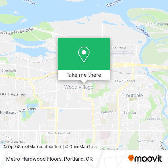 Metro Hardwood Floors map