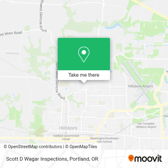 Scott D Wagar Inspections map