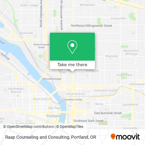 Raap Counseling and Consulting map