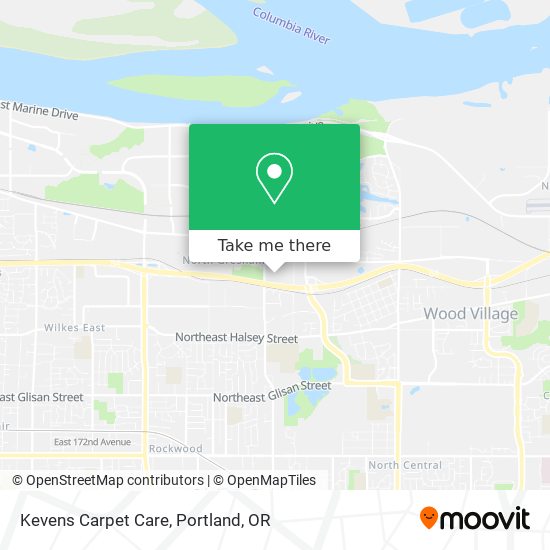 Kevens Carpet Care map
