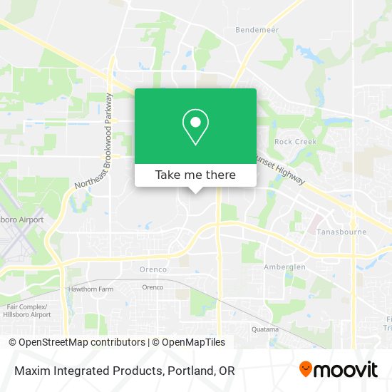 Maxim Integrated Products map