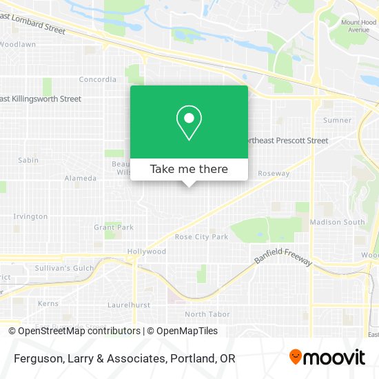 Ferguson, Larry & Associates map