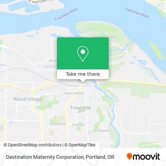 Destination Maternity Corporation map