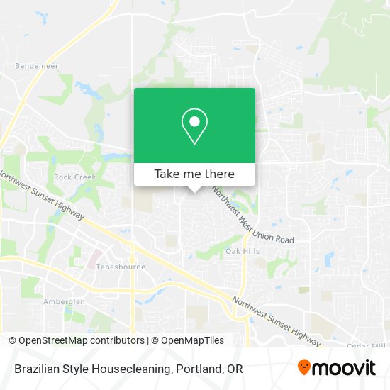 Brazilian Style Housecleaning map